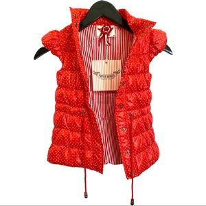 Paper Wings Puffer Vest 6 NWT